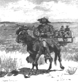 across the plains in the donner party. vist0099e